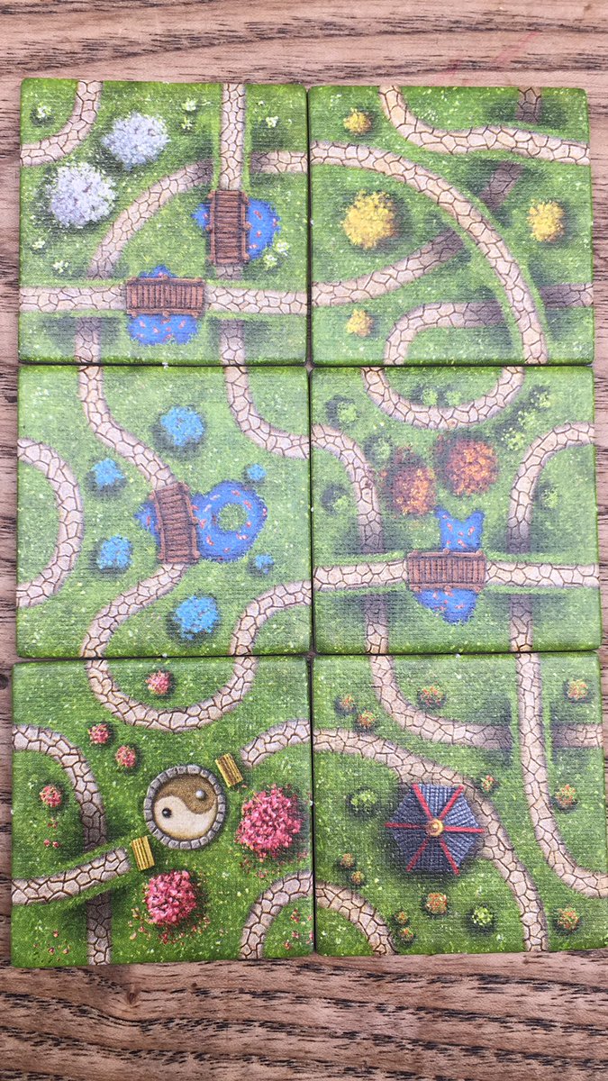 ACasati7's tweet photo. @EditionsMatagot bonjour, il manque une tuile au Brains jardin japonais. Est-il possible de nous la faire parvenir par courrier ? Merci ! https://t.co/F6O24VbLLc