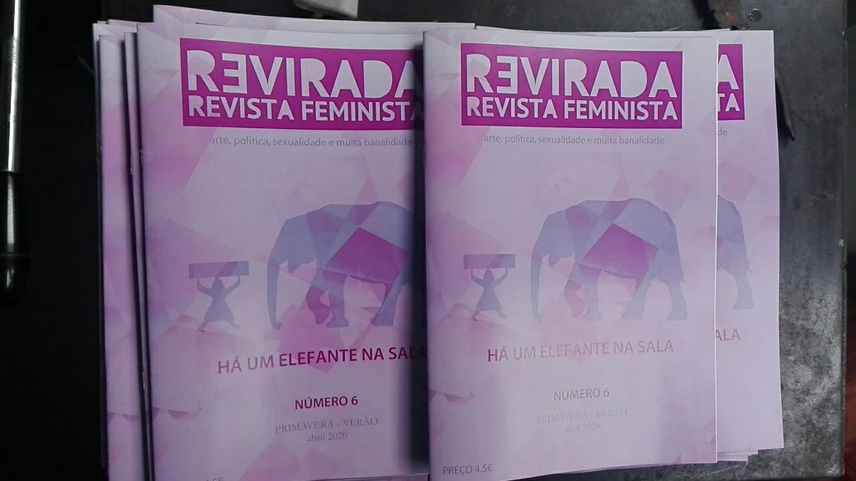 UM DIA MENOS PARA TER A REVISTA EM PAPEL...

Subscreve-te. Toda a info reviradafeminista.com/subscreve-te/

@Manchea "Hoxe Revirada revista feminista ía facer a presentación física do seu novo número no Centro Social A Comuna, pero aí están os exemplares de momento, esperando no noso taller.