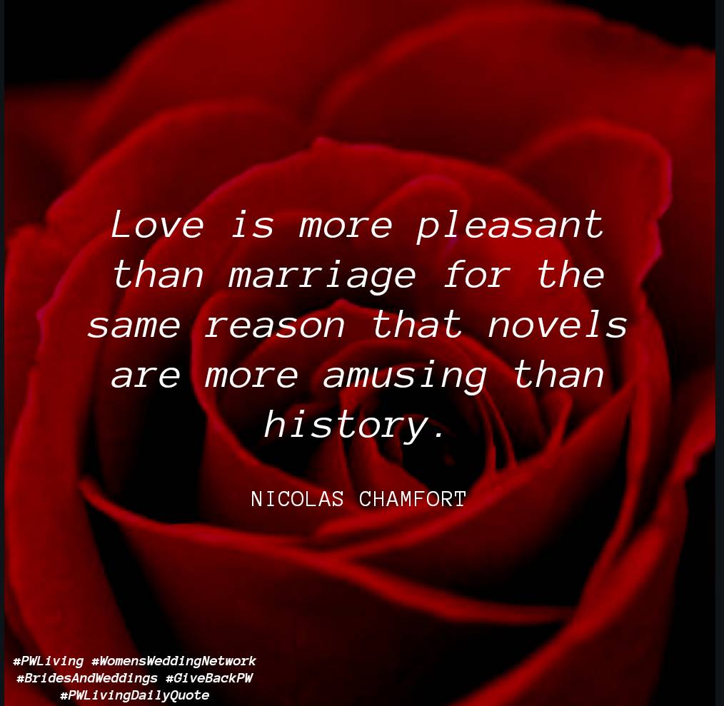 #PWLiving #WomensWeddingNetwork #BridesAndWeddings #GiveBackPW #PWLivingDailyQuote