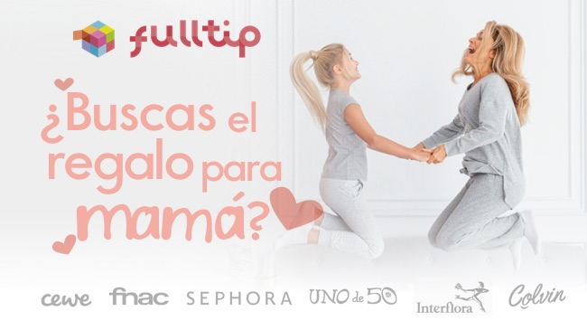 fulltip's tweet image. Te damos 5€ por comprar el regalo perfecto para tu madre

Encuentra el regalo perfecto para el Día de la madre y te devolvemos hasta un 10% de tu compra y 5€ extra!
Demuestra cuánto la quieres con Fulltip.

*Promoción válida hasta el 3 de mayo

#diadelamadre #regalo