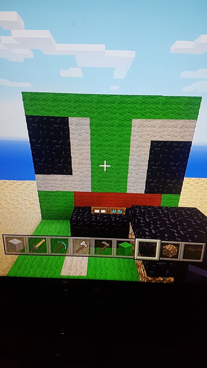laurahod's tweet photo. @UnspeakableGame The house my 5 year old son built and wanted you to see. https://t.co/0KULfcxplh