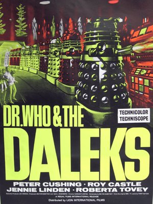 I) The Oddballs (1969-1996)The very first pieces of Doctor Who to be exported in France were the two Cushing movies, "Dr Who contre les Daleks" and "Les Daleks envahissent la Terre", which both saw some limited releases (1969 for the first one, couldn't find a date for the 2nd)