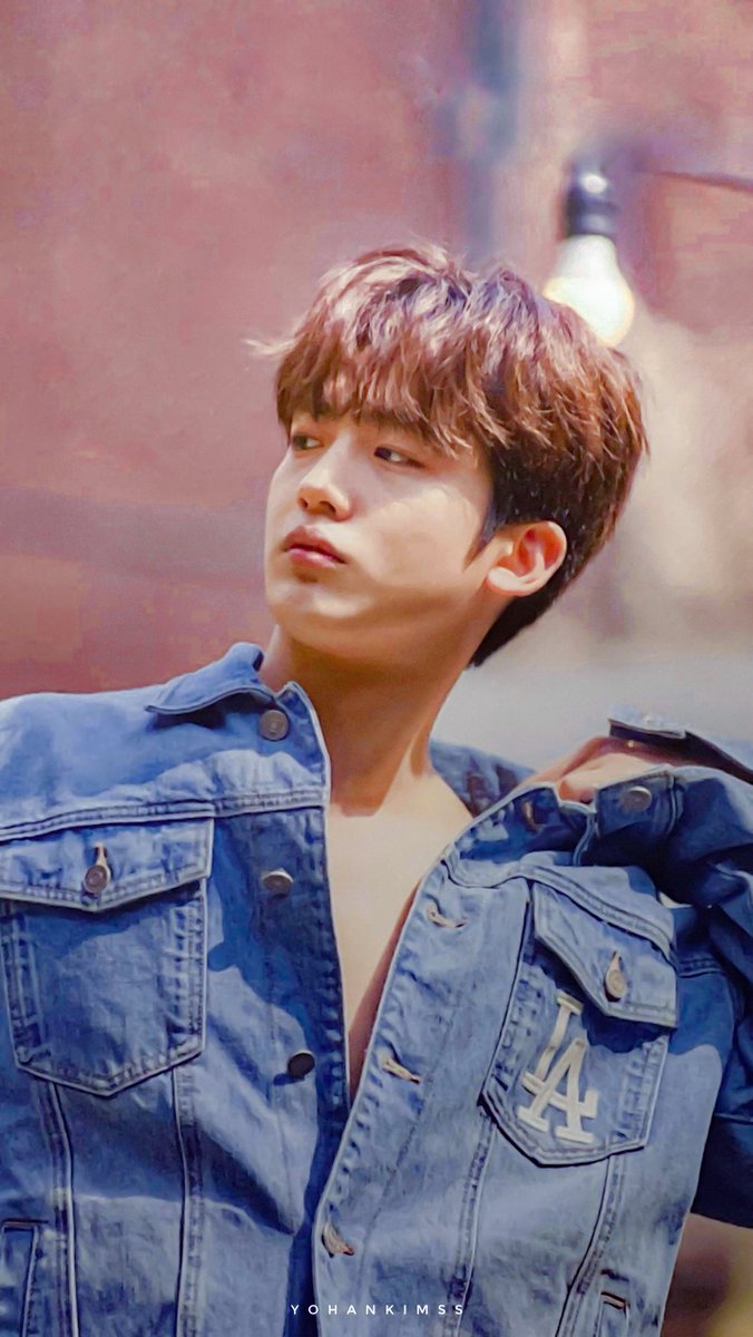 Yohan in full denim outfit