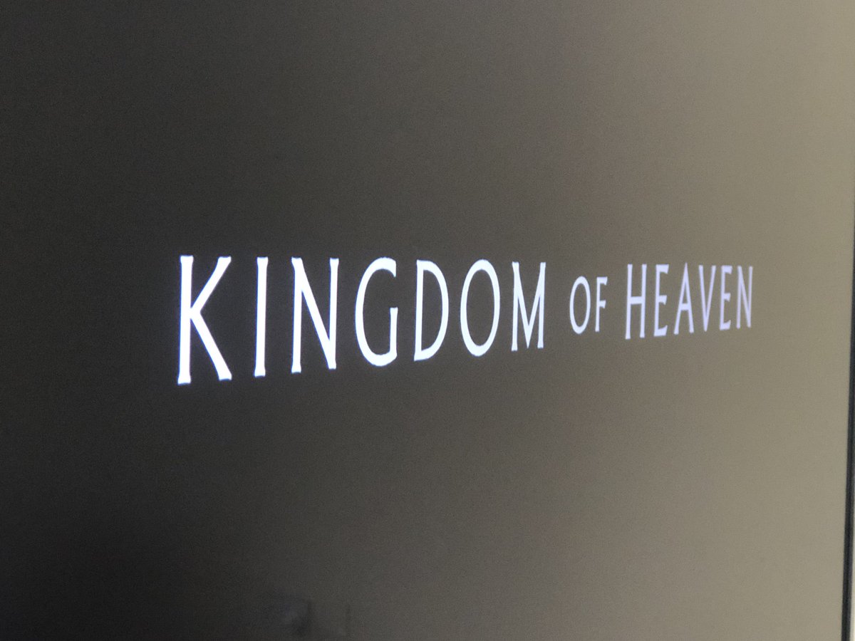 kbrai's tweet image. My #GOTOMOVIE - the #DirectorsCut from #RidleyScott #KingdomOfHeaven - urge all to revisit this film as it was intended to be seen. The entire film is like a painting by #Caravaggio and #GhassanMassoud as #Saladin gives a performance for the ages. #History.