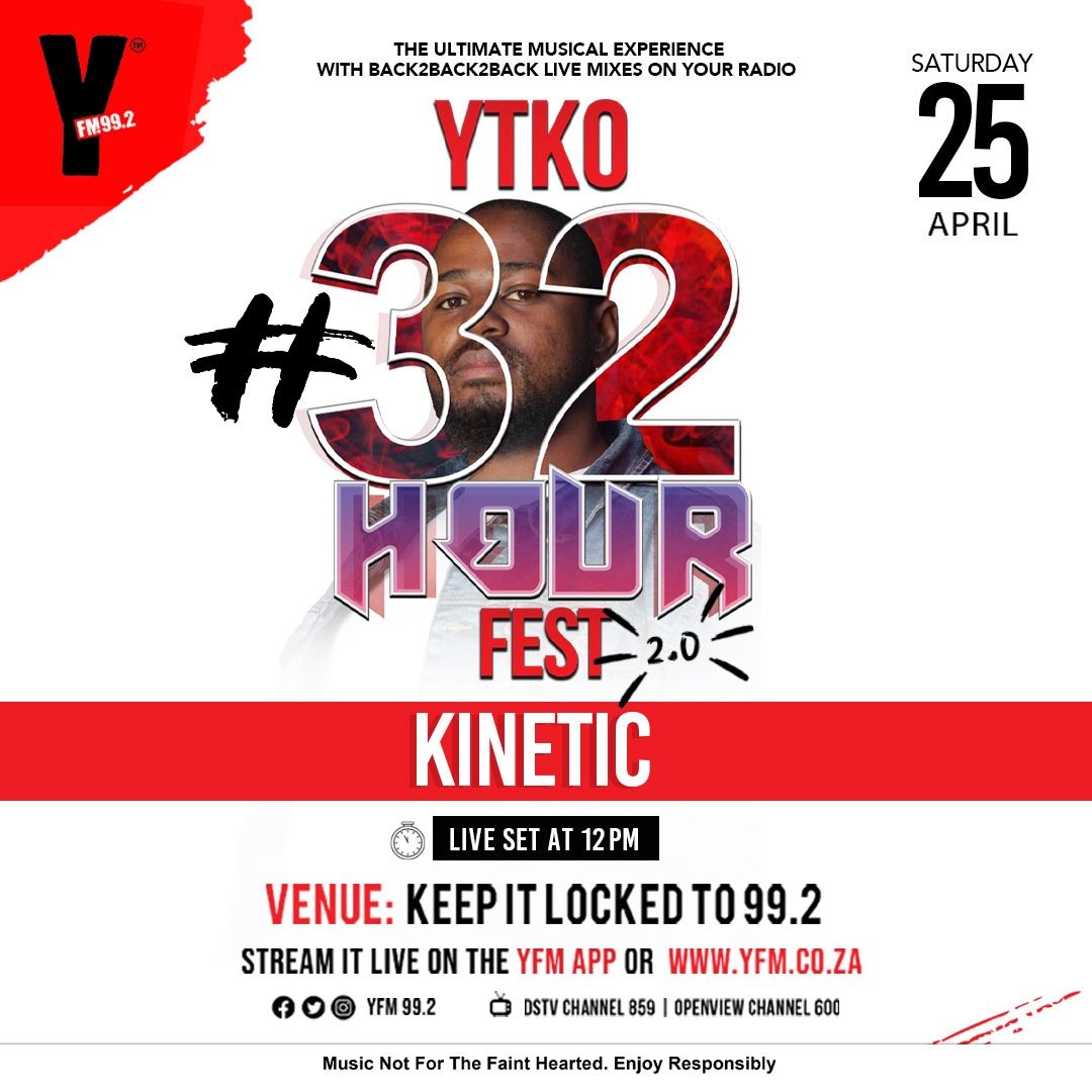 Yfm's tweet photo. House heads, this one's for you! 

@KineticRSA is now mixing live on our Facebook page. Catch it here ⬇️
https://t.co/2ZfpwemIhH https://t.co/N4bjTlbDfo