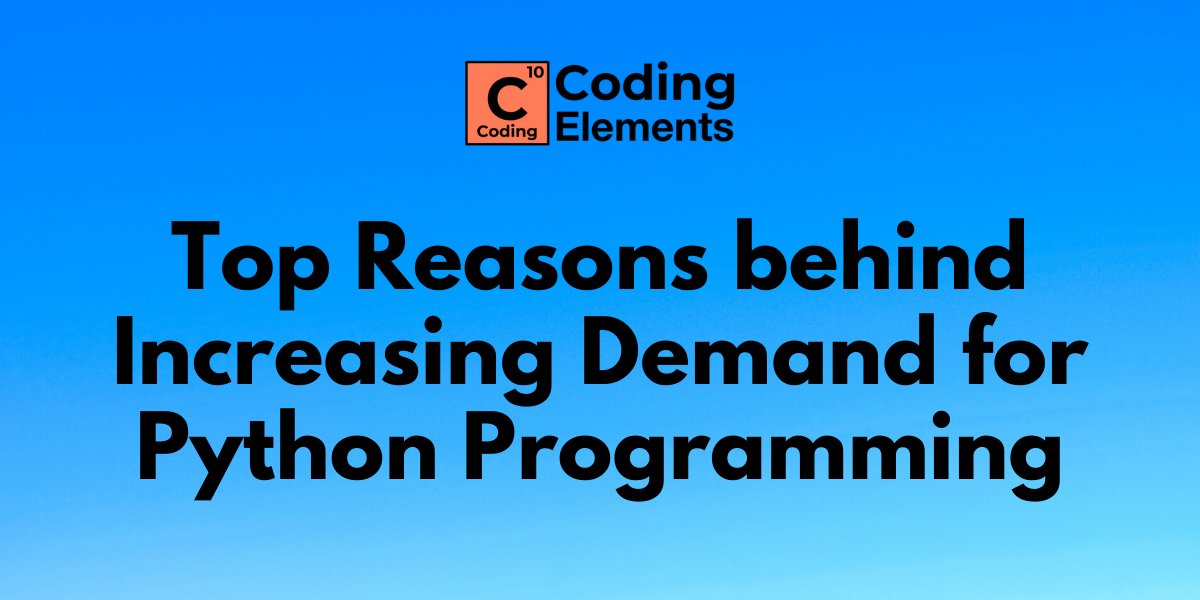 CodingElements's tweet photo. Python is used in many fields & by many advanced technologies. Python has libraries that greatly help fields like AI, Machine Learning, etc.
Does it have any scope in the future? Let’s take a look https://t.co/2wbze7cs8V
#python #datascience #machinelearning #ai #codingelements https://t.co/5wougPE6sk