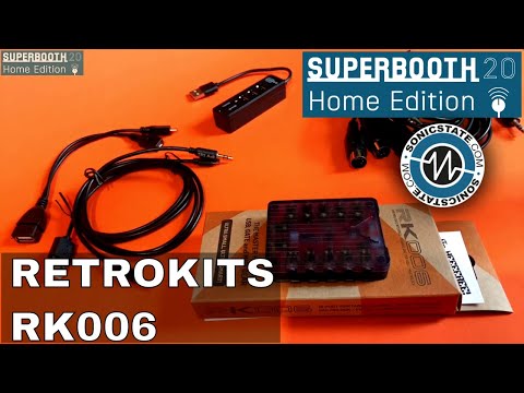 Superbooth 20HE: Retrokits RK006 - A Tiny Little MIDI Hub! dlvr.it/RVR0T6