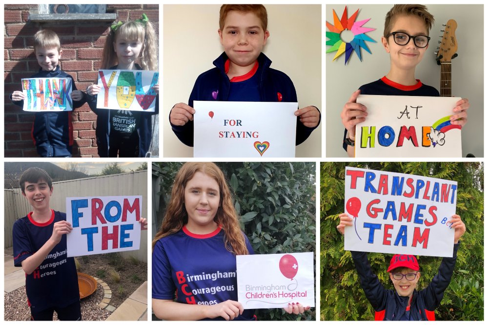 Sadly, due to the coronavirus outbreak, this year’s British Transplant Games has been cancelled. Our team  have all received life-saving transplants, making them among the most vulnerable to Covid-19. “Thank you for staying at home. From the BCH Transplant Games Team.”