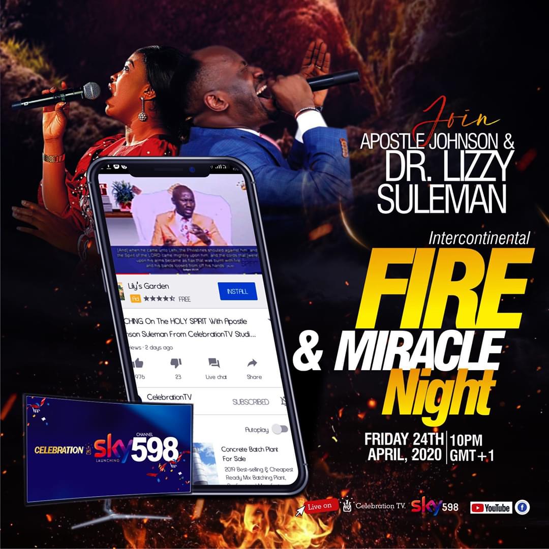 ofmhamburg's tweet photo. April Intercontinental Fire &amp; Miracle Night With Apostle Johnson &amp; Dr. Lizzy Suleman.

#Testimony_Time: Outstanding Testimonies From All Over The World Through The Airwaves. 

As You Type "Amen" I See God Giving You A Shocking Testimony This Season. https://t.co/2Qq9XFBEiZ