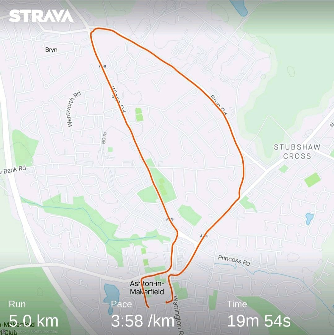TimHal5's tweet photo. Run 115- World 5K #World5K https://t.co/vmfnfddKFN