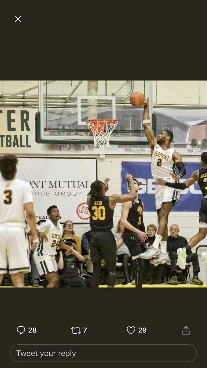 BentleysRest's tweet photo. @UVMathletics https://t.co/YdwipFyswM