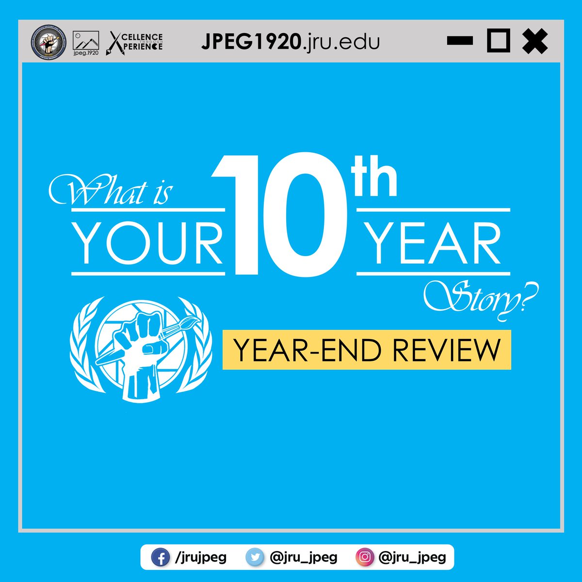 jru_jpeg's tweet photo. Here's our YEAR-END REVIEW Thread!
💙✨ https://t.co/0HzZTqQsNM