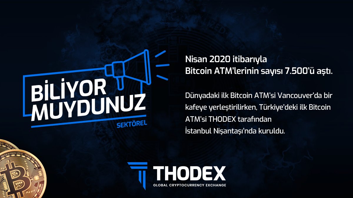 Turkiye De Ilk Bitcoin Atm Si Kuruldu