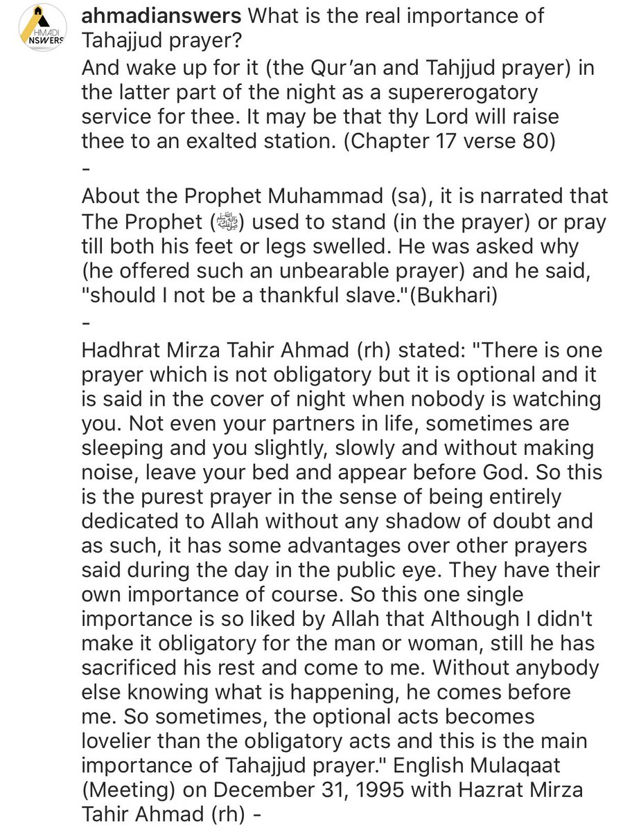 The importance of Tahajjud and the famous question. Do you need to sleep to offer Tahajjud prayers?May Allah Enable us to benefit spiritually this month ameen