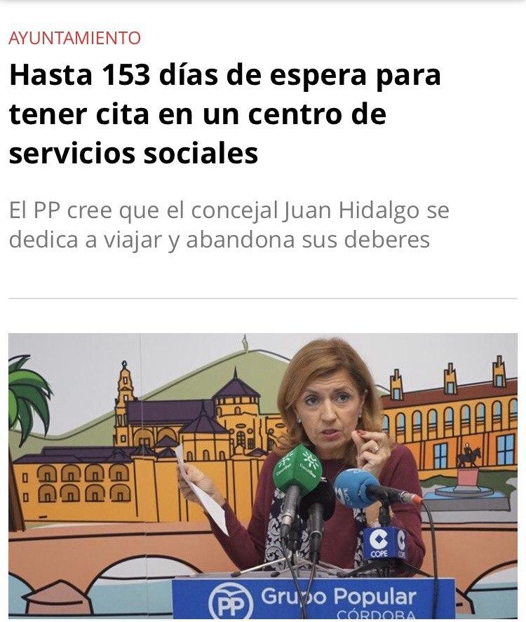 ppcordobayto's tweet photo. 👉 ¿Críticas a la gestión actual de los Servicios Sociales? Esta es la gestión que realizó la izquierda (@PSOEayuncordoba e @iucordobaciudad ) en #CórdobaEsp durante el mandato de @isabel_ambrosio. #LeccionesLasJustas https://t.co/TMbLHG3pon