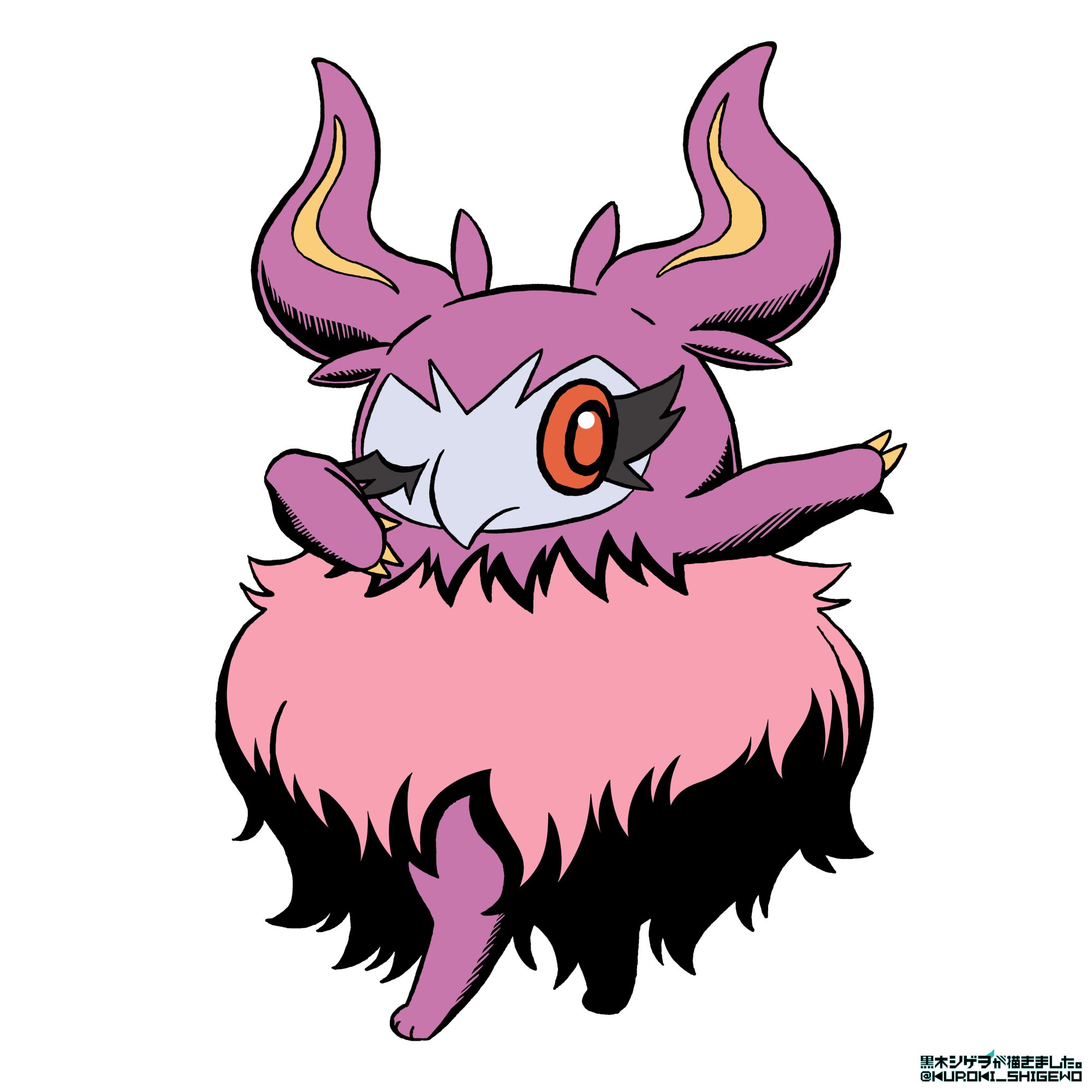黒木シゲヲ Skebとskima受付中 フレフワンを描きました 元ネタ ゲーム ポケモンxy フレフワンは 私のyoutubeチャンネルの動画シリーズ 中堅 マイナーポケモンで厨ポケをしばくランダムバトル で私のパーティに入っているポケモンです