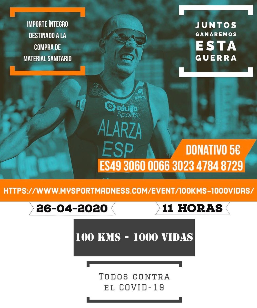 Ayto Talavera (@talaveraayto) on Twitter photo Agradecer al triatleta talaverano <a href="/Fernando_Alarza/">Fernando Alarza</a> su iniciativa deportiva y solidaria para este domingo. ¡Anímate a participar! Agradecer al triatleta talaverano <a href="/Fernando_Alarza/">Fernando Alarza</a> su iniciativa deportiva y solidaria para este domingo. ¡Anímate a participar!