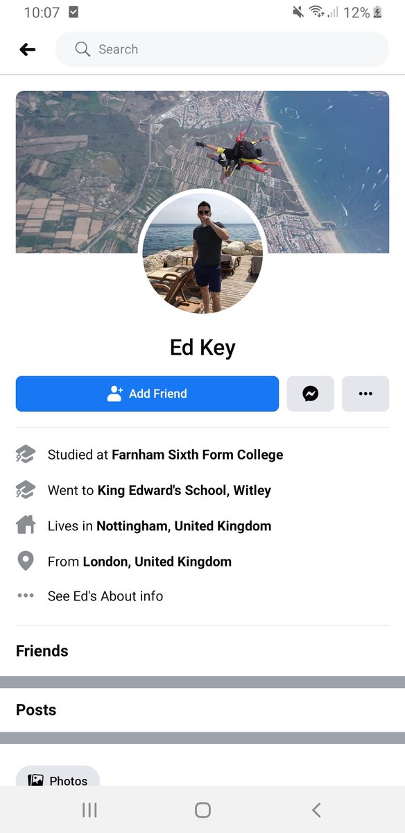 DON'T use a company that treats customers in this way. Don't book a  #Stagdo with these frauds. Ed Key - Company Director @RosieSawyer14 The illusive 'Harry' who uses a fake name!