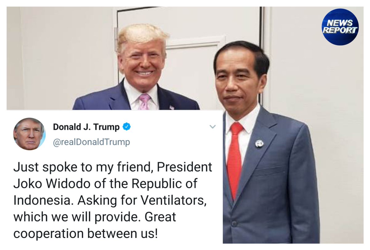 Reportnewscom's tweet photo. @realDonaldTrump Indonesia again asked for help to America, but America Sajah in the hardest time ???? https://t.co/Y1ry2FX3p9