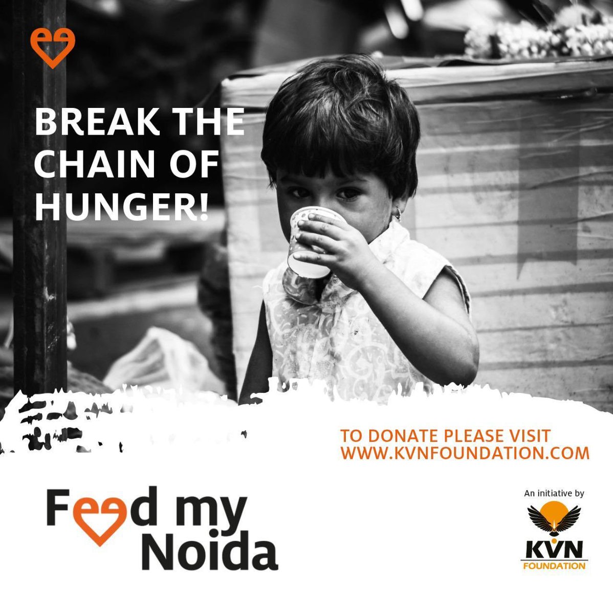 Break the chain of hunger!

Help us to help them.

Make a contribution now at feedmynoida.org

<a href="/ashusozg/">Ashu Agrawal</a> <a href="/ganeshk03/">K.Ganesh</a> <a href="/juggymarwaha/">Juggy Marwaha</a> #COVID19 #noonegoeshungry
#donatenow #indiafightsback
#foodsoldiers