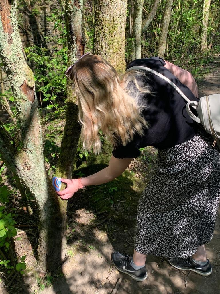 missreilly_HT's tweet photo. I’ve hidden my rainbow rock Opal class! @MissMarsh_HT had a great idea that you could write #RichmondRocks on the bottom, if you make one. That way people can let us know if they find them 🌈💜 #EYFS #dailywalk #homelearning https://t.co/FJUhtt4Mmj