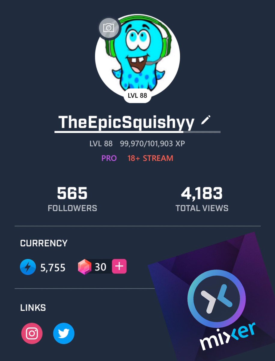 ECG_Squishyy's tweet photo. Doing a 2 part stream today 
Part 1: 1030am-1pm est 
Part 2: 8pm-12am est
Come Hang out and let’s have some fun! #mixerstreamersunite @WatchMixer #mixerstreamer @MixerRetweet https://t.co/Zu4mOdTle6