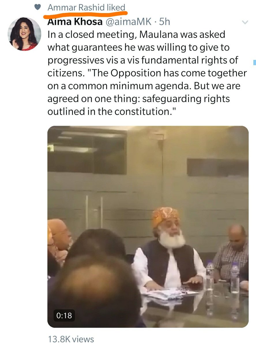 All these liberals, commies & PPP not only gave unconditional support to MFR for his long march against Govt but they also supported bigoted Mullahs of JUIF -- Hamidullah & Kifayatullah.Hamidullah abused Marvi on a live tv, criticism against MTJ is political & agenda-driven.