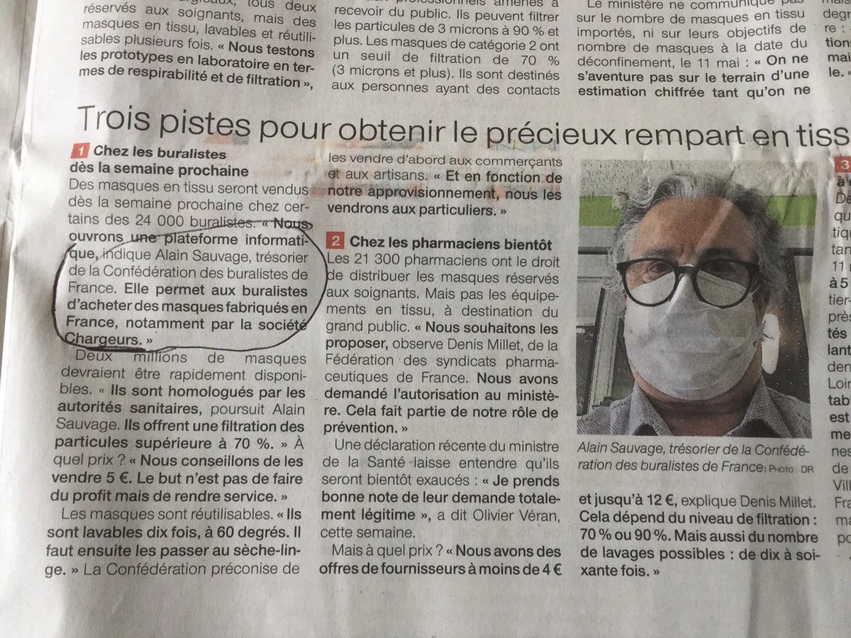 HuggyLesTuyaux's tweet photo. #cri  #chargeurs
@arnaudGUILLEME3 @biogan33 @dees381 
Gage de qualité, beaucoup l’ont déjà compris jusqu’au sommet de l’Etat

Journal Ouest-France ce jour https://t.co/JCL4qHoiPM