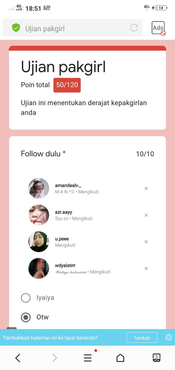 dllaafff__'s tweet photo. Aku bukan pakgirl yaaa😂 https://t.co/WeYvZ9h9sq