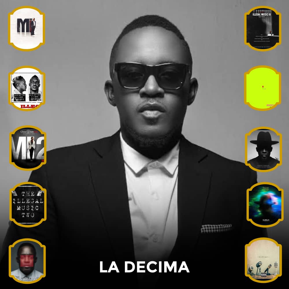 Why  #LaDecima I'm sure you're wondering? Well "La Decima" simply means "THE TENTH" in Spanish. This is to celebrate Ten Projects of the The Biggest Rapper to come out of Africa  @MI_Abaga since 2008 he stepped in the Scene.Enjoy a walk thru these projects, A thread!