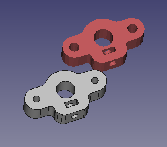 JavierIH's tweet photo. Estoy reimprimiendo las piezas de mi Prusa Air 2 y me he encontrado con que pr��cticamente todas están diseñadas con tolerancias altísimas. Así que estoy ajustando las que puedo con @openscad, y las que no (solo se publicó el stl) las estoy migrando a @FreeCADNews. https://t.co/5SG2THirn5
