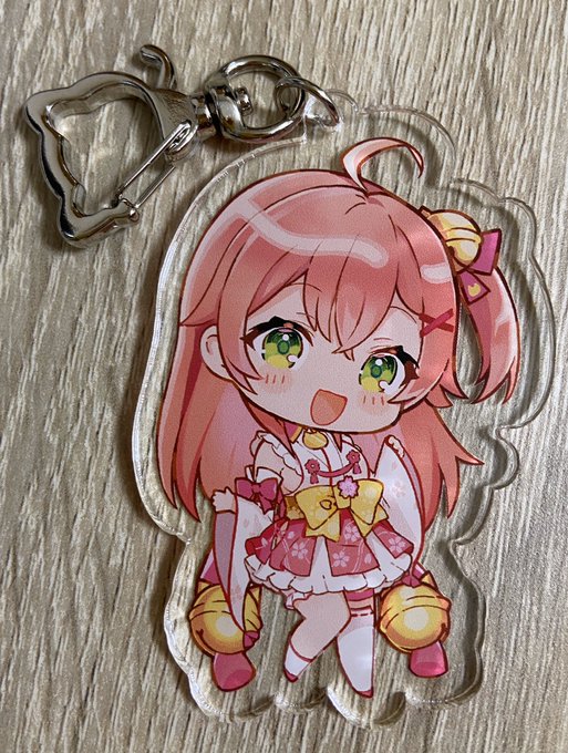 みこちゃんのアクキー届いた〜☺️ 