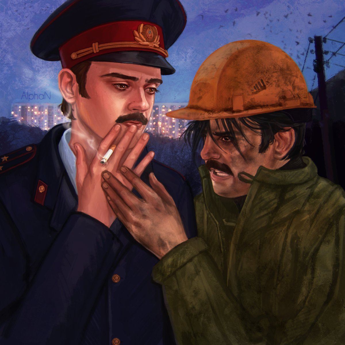 AlphaNBel's tweet photo. «Забота» | Часть 1

— Т-ты это дело бросай...

#АнтонЛапенко #Лапенко #ВнутриЛапенко #Катамаранов #Жилин #арт https://t.co/dTkD9DHvAQ
