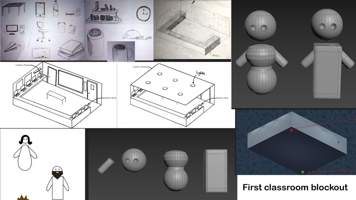 SatrinaSharpe's tweet photo. Not posted in ages! A lots been happening, but heres a few screenshots of the progress of the game for our Project 2 (Classroom Catastrophe,Dare Zone) in Game design for the #screenshotsaturday  #gamedev #indiedev #gamedesign #level3notdegree https://t.co/SDbD4rdB7e