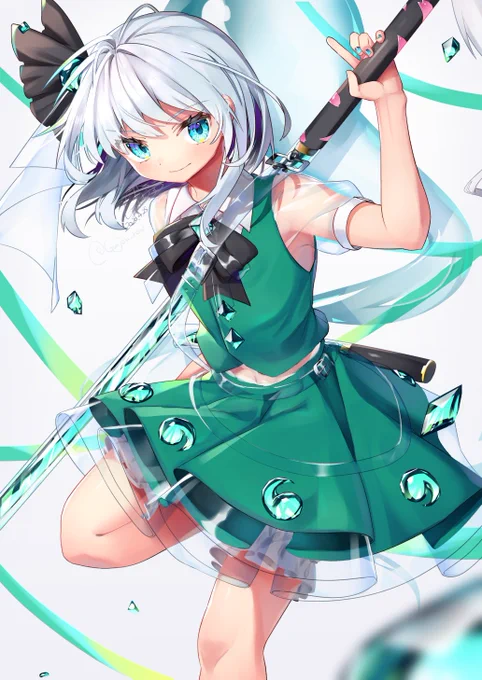 グランディディエライト×透明×妖夢 