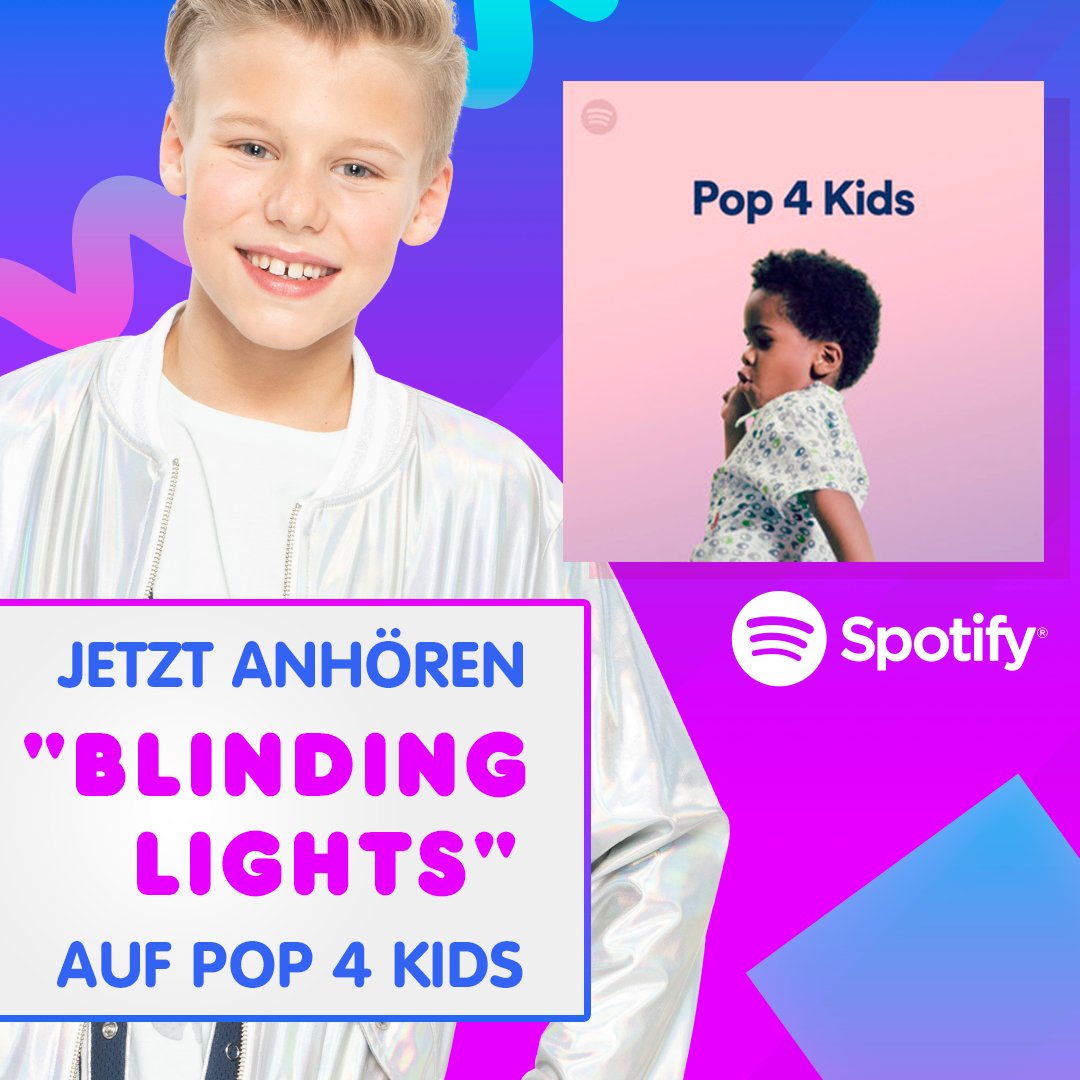 🎶👂🏼 Hör dir JETZT unseren neuesten Song "Blinding Lights" auf der <a href="/Spotify/">Spotify</a> Playlist "Pop 4 Kids" an: buff.ly/2xXRxse 👈 🎉😍 #KIDZBOP #KIDZBOPGermany #KIDZBOPPartyPlaylist #PartyPlaylist #HappyWeekend #BlindingLights #newmusic #stayhome