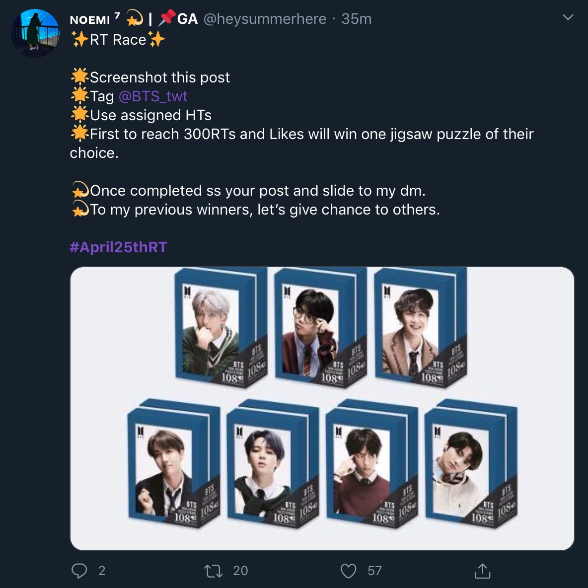 prodtaegu's tweet photo. moots can i borrow your 3 seconds to like and retweet this post? ☹️👉👈
i need
-300 likes
-300 rt
(incase i will win it will be my 1st Official merch)
thanks in advance!!💜
#April25thRT @BTS_twt https://t.co/AmdHXXrOsK