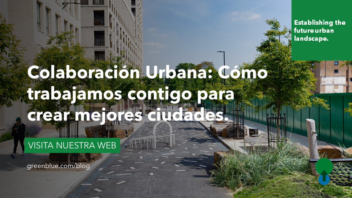 greenbluecities's tweet photo. Ante la gran importancia de los espacios verdes de calidad en nuestras áreas urbanas, te contamos cómo te apoyamos desde el diseño en la creación de proyectos emblemáticos que aporten valor por generaciones! #árbolurbano
Lee nuestro artículo: https://t.co/PIoqepVT6C https://t.co/LRNnbkXCi2