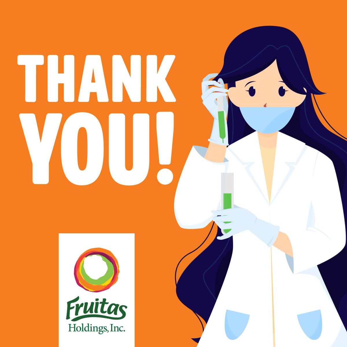 InotOrtiz's tweet photo. Thank you to our scientists. We sometimes overlook how you ensure the advancement of knowledge especially in the medical field.

Thank you for loving what you do and caring for us. ♥️

#LaborOfLove
#FRUIT
#FruitasHoldings
#FrontlinersPH https://t.co/QyAnMXJUnD