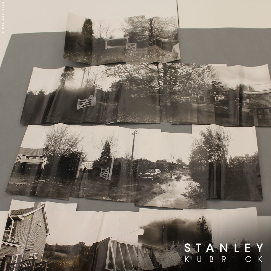 A rarely seen Kubrick take on a panorama, shot whilst location scouting for #StanleyKubrick's 1971 surrealist classic, #AClockworkOrange.