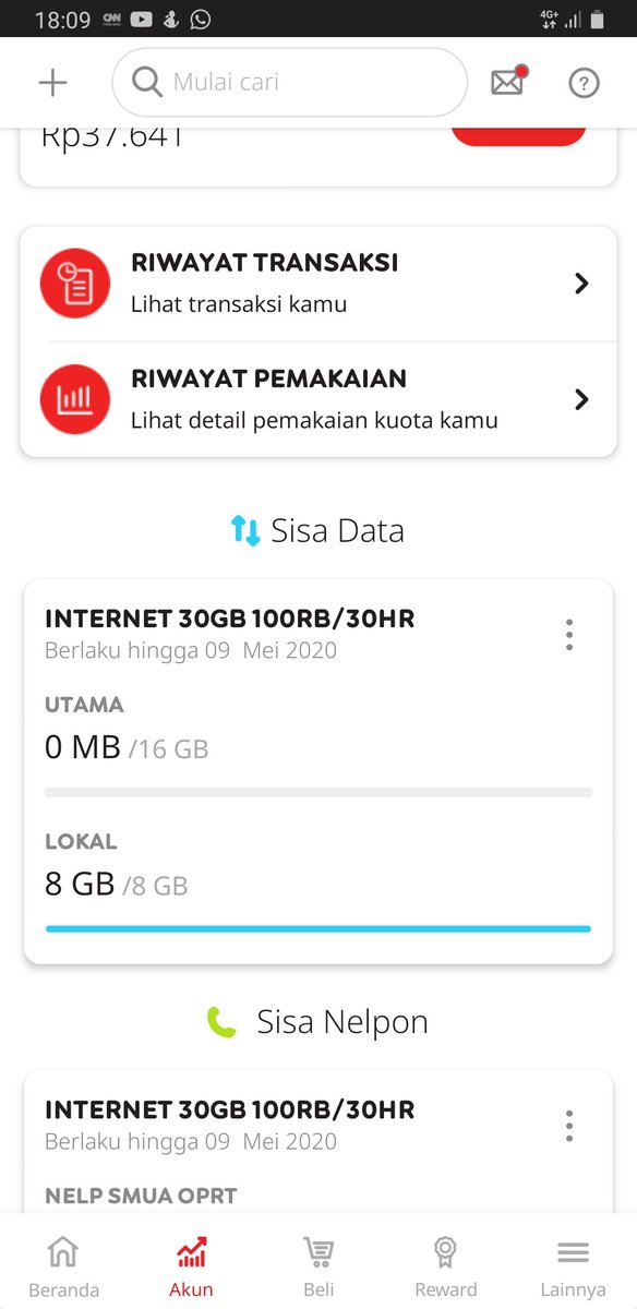Nurrohmatt's tweet photo. @IndosatCare mau tanya min, sy beli internet indosat tp kok kuota lokalnya gamau berkurang ya? Ini malah nyedot pulsa regular sy. Mohon pencerahannya... https://t.co/KugQFlKo7y