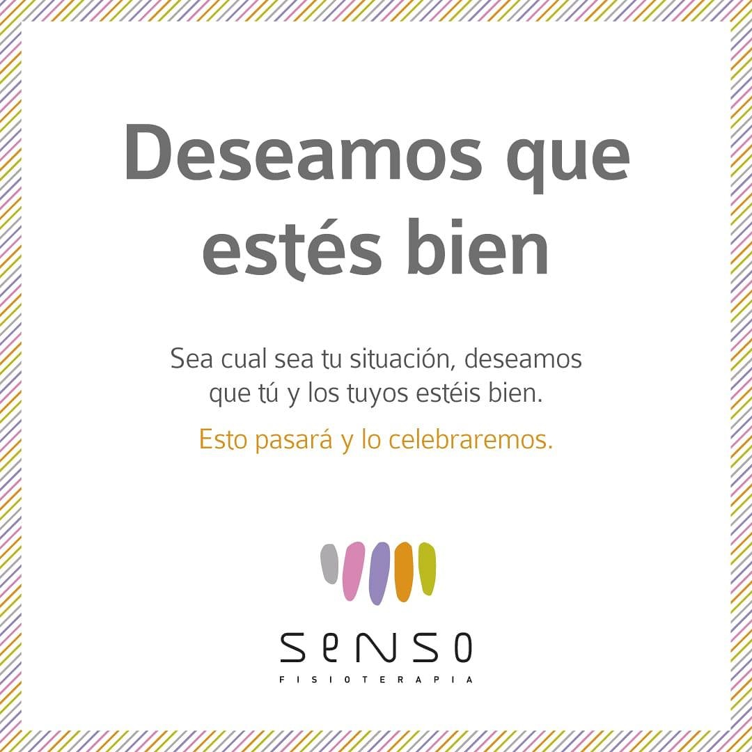 fisiosenso's tweet photo. No sabemos las circunstancias que estaréis pasando cada uno de vosotr@s pero desde Senso deseamos de todo❤️ que estéis bien!

Un día mas es un día menos! Todo esto pasará y lo celebraremos! Un abrazo muy fuerte 🤗

#LosFisiosCerramosLasManos #YoMeQuedoEnCasa #UnDíaMásEsUnDíaMenos https://t.co/pib0AcFAJe