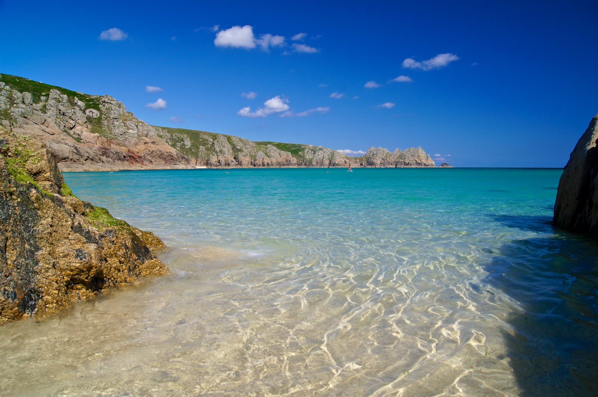 We will enjoy summer and beaches again #Porthcurno #Cornwall #comebacklater