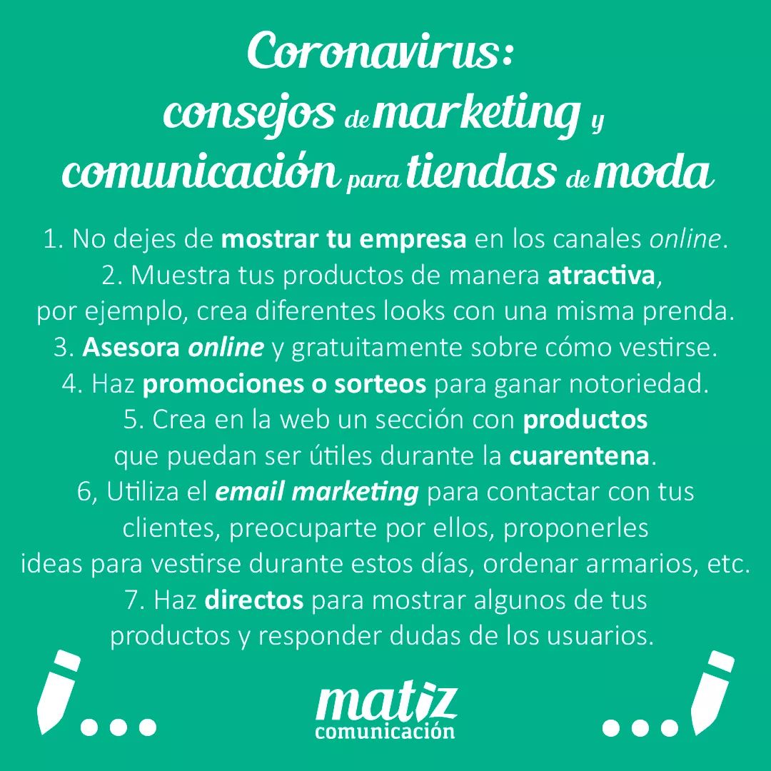 MatizComunica's tweet photo. 🛒🛍 Las #RedesSociales son, ahora más que nunca, el mejor escaparate para tu marca. Si tienes una empresa dedicada a la #moda, muestra tus productos de la manera más atractiva y divertida para tus seguidores con estos consejos ⬇️ https://t.co/Fer0gPH0vZ