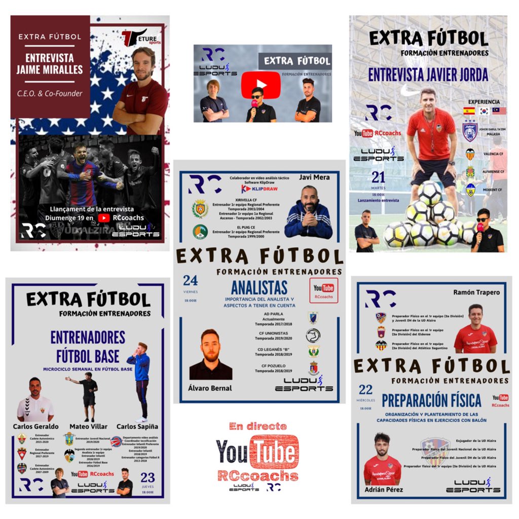 Acaba la primera semana, acaban las 5 primeras entrevistas‼️ 

👉🏼 Seguimos trabajando y cerrando cositas para este próximo mes. 

Os esperamos en nuestro canal 🎙💻

Feliz fin de semana a tod@s 🥳

<a href="/IOjaviM/">Javi M  👣</a> 
<a href="/AlvaroJBA/">Alvaro Bernal</a> 
<a href="/Jaimemiralles9/">Jaime Miralles Sanz</a> 
<a href="/JavixafJR/">Javi Jordá</a> 
<a href="/mateovillarDT/">MATEO VILLAR</a> 
<a href="/CarlosSapi7/">Carlos Sapiña</a>