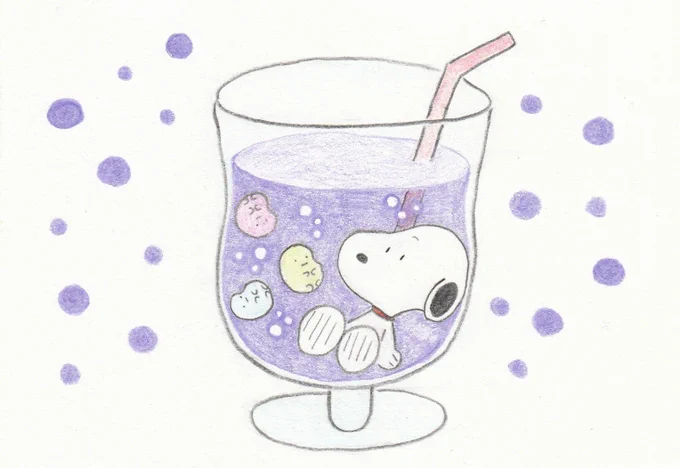 #イラスト #スヌーピー #illust #snoopy 