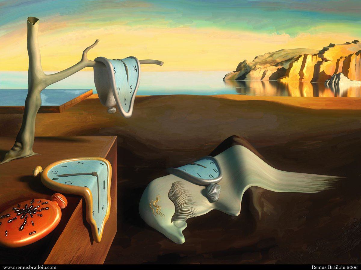 7/ The Persistence of Memory, by Salvador Dali (1931). You can't leave out Dali when it comes to dream pictures. Melting clocks, desert landscapes, crawling ants, barren trees - every good Dali painting seems determined to set a new record for cramming in the most dream cliches.