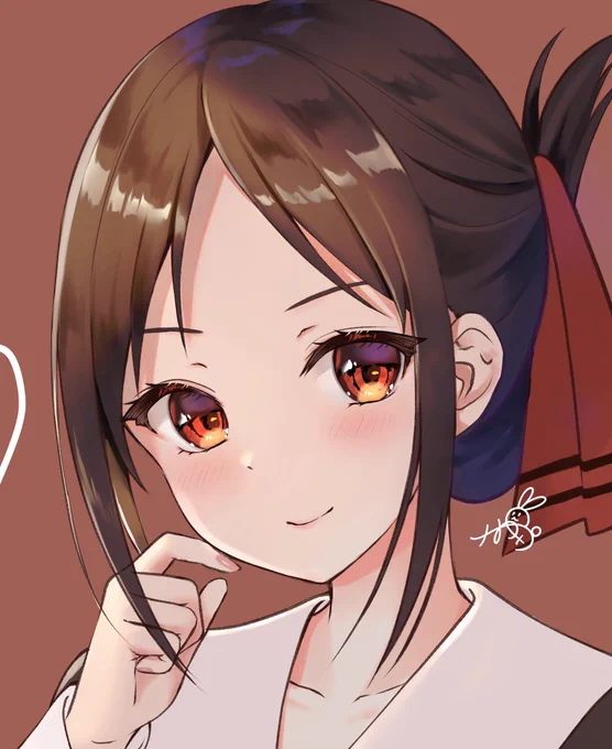 かぐや様を描いてる…! 