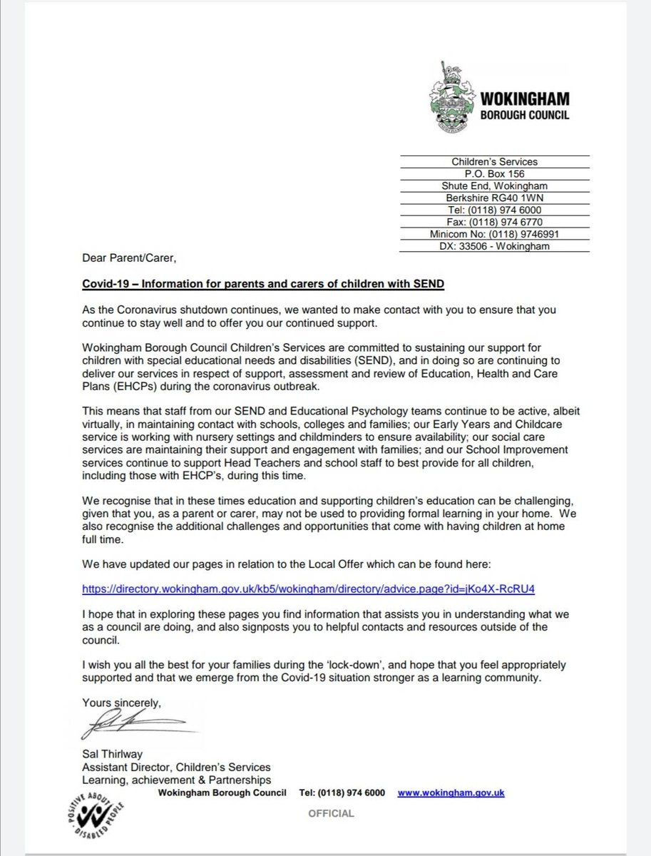 SendVoicesWokingham (@sendvw) on Twitter photo 