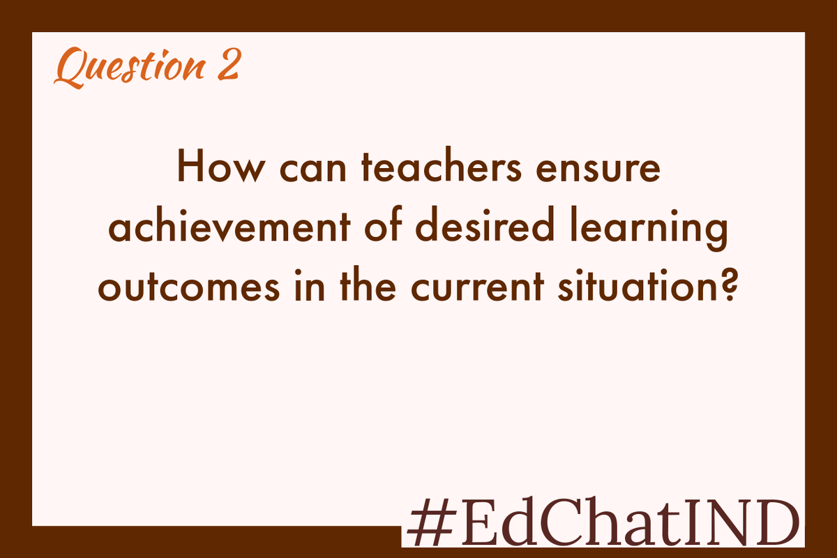 Coming up the next question of the day #EdChatIND #collaboration <a href="/dp_2211/">Dimple Puri</a> <a href="/neelamGosain3/">neelam Gosain</a> <a href="/rashmi94683557/">rashmi</a> <a href="/neelu71261164/">neelu</a> <a href="/mayankdugar21/">Mayank Dugar</a> <a href="/SapruShalini/">shalini sapru</a> <a href="/kaushalsen_15/">𝓚𝓪𝓾𝓼𝓱𝓪𝓵 𝓢𝓮𝓷 👨🏽‍🏫🇮🇳</a>